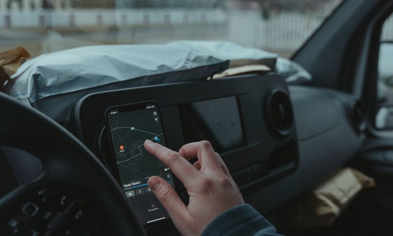 Live GPS map & tracking